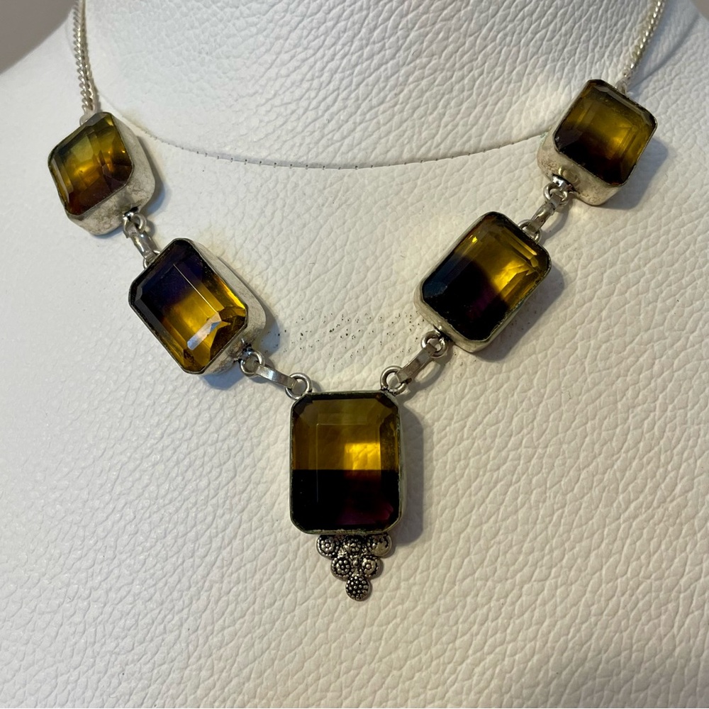 Smokey Quartz 20” Statement Necklace Not Tested or Researched